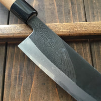 Tsukasa Hinoura 'River Jump' 180mm Wa-Santoku Enju Handle