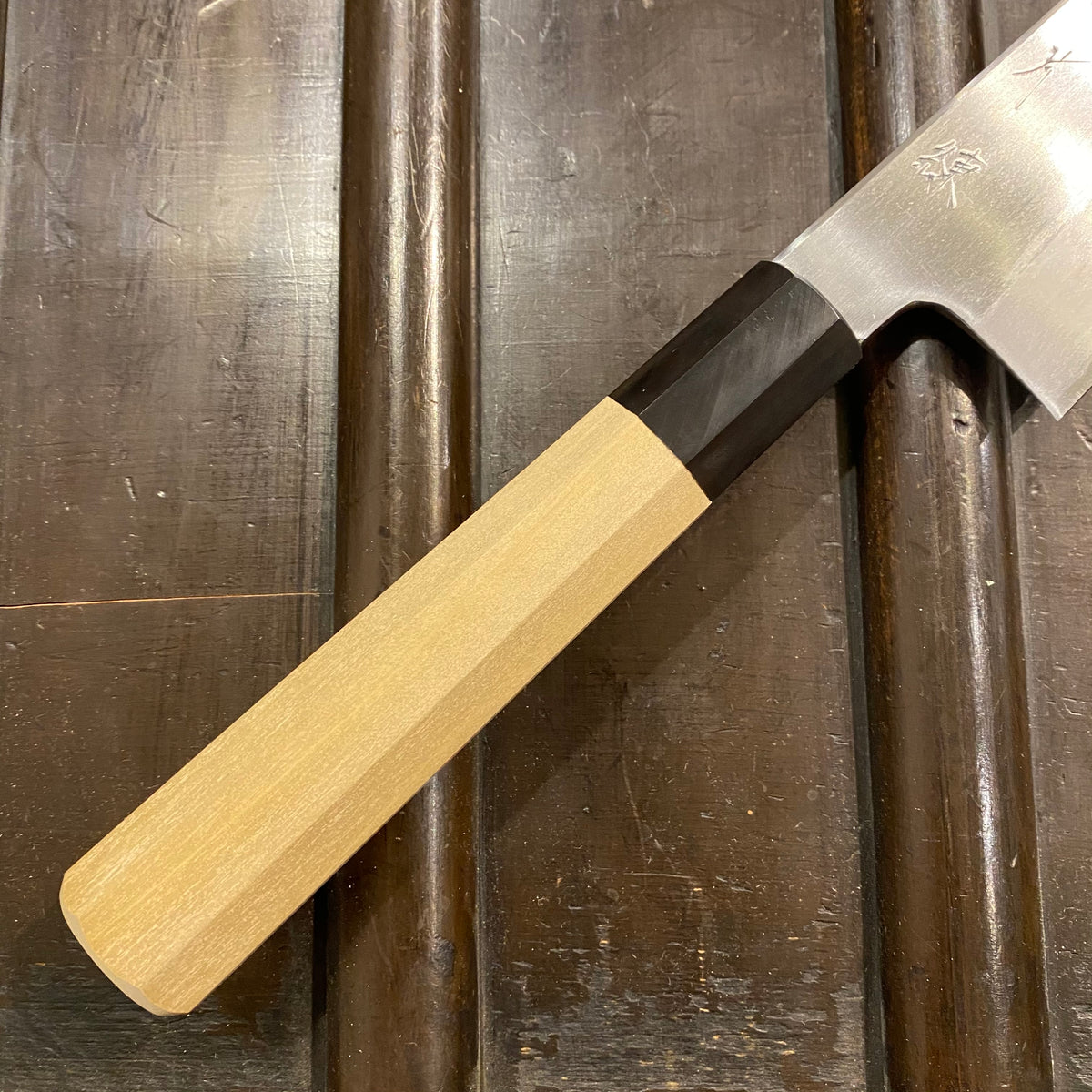 Hitohira Kikuchiyo Ren 240mm Gyuto Shirogami 2 Ho Wood Handle