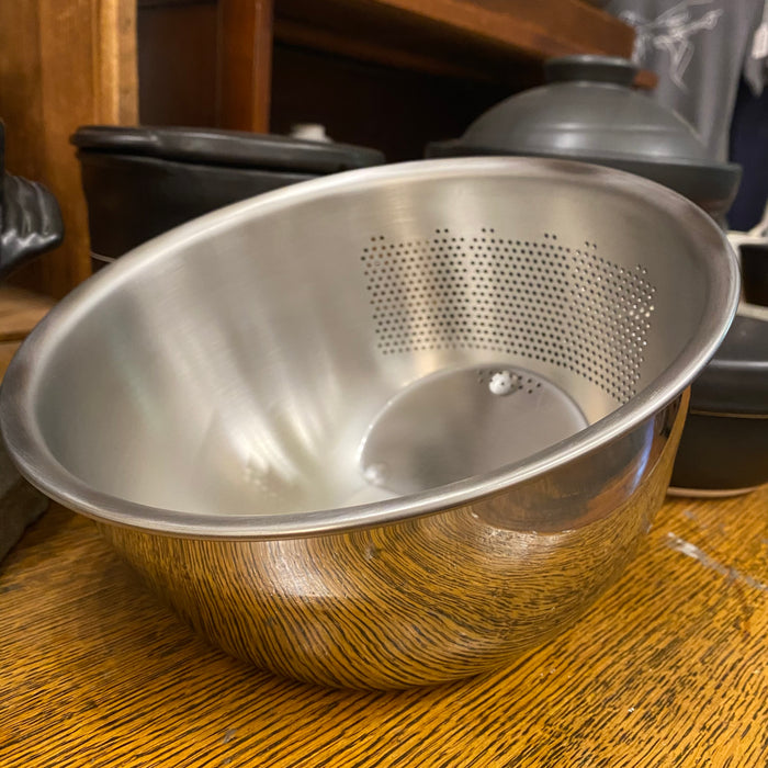 3-Ways Stainless Steel Rinsing Bowl