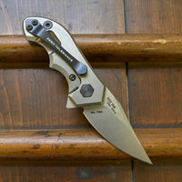 Zero Tolerance 0022 Galyean KVT Ceramic Blast - Flipper Liner Lock