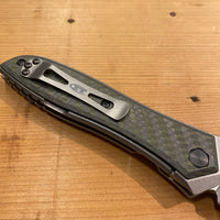 Zero Tolerance 0640 Emerson Titanium/Carbon Fiber Handle - Frame Lock