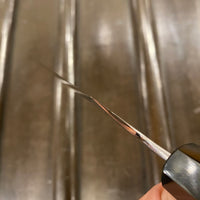 Takada no Hamono 210mm Gyuto Iron Clad Shirogami 2 Suiboku Finish Octagonal Ho & Horn Handle
