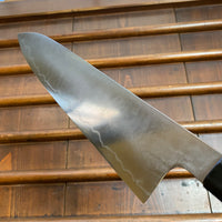 Takada no Hamono 240mm Gyuto Shirogami 2 Iron Clad Suiboku Finish Octagonal Ho & Horn Handle