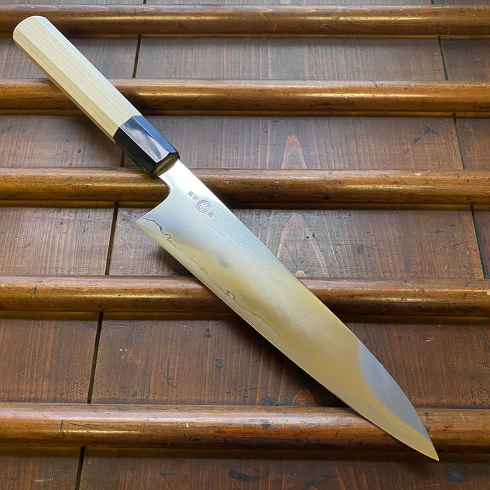 Takada no Hamono 210mm Gyuto Ginsanko Suiboku Finish Octagonal Ho & Horn Handle