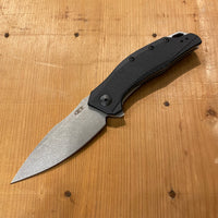 Zero Tolerance 357 Assist Black G-10 -  Liner Lock