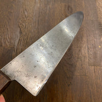 Unmarked American 10” Chef Knife Carbon Steel 1950’s-70’s?