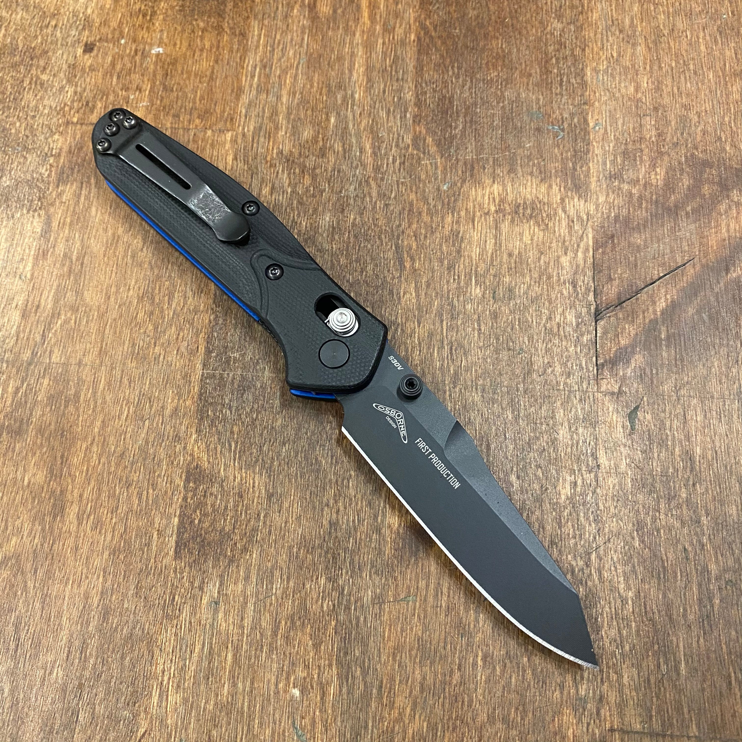 Benchmade 945BK-1 Mini Osborne Reverse Tanto – Bernal Cutlery