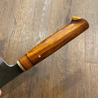 Astral Works 7.5” Chef Knife 52100 Carbon Steel Ironwood Oakland Ca.