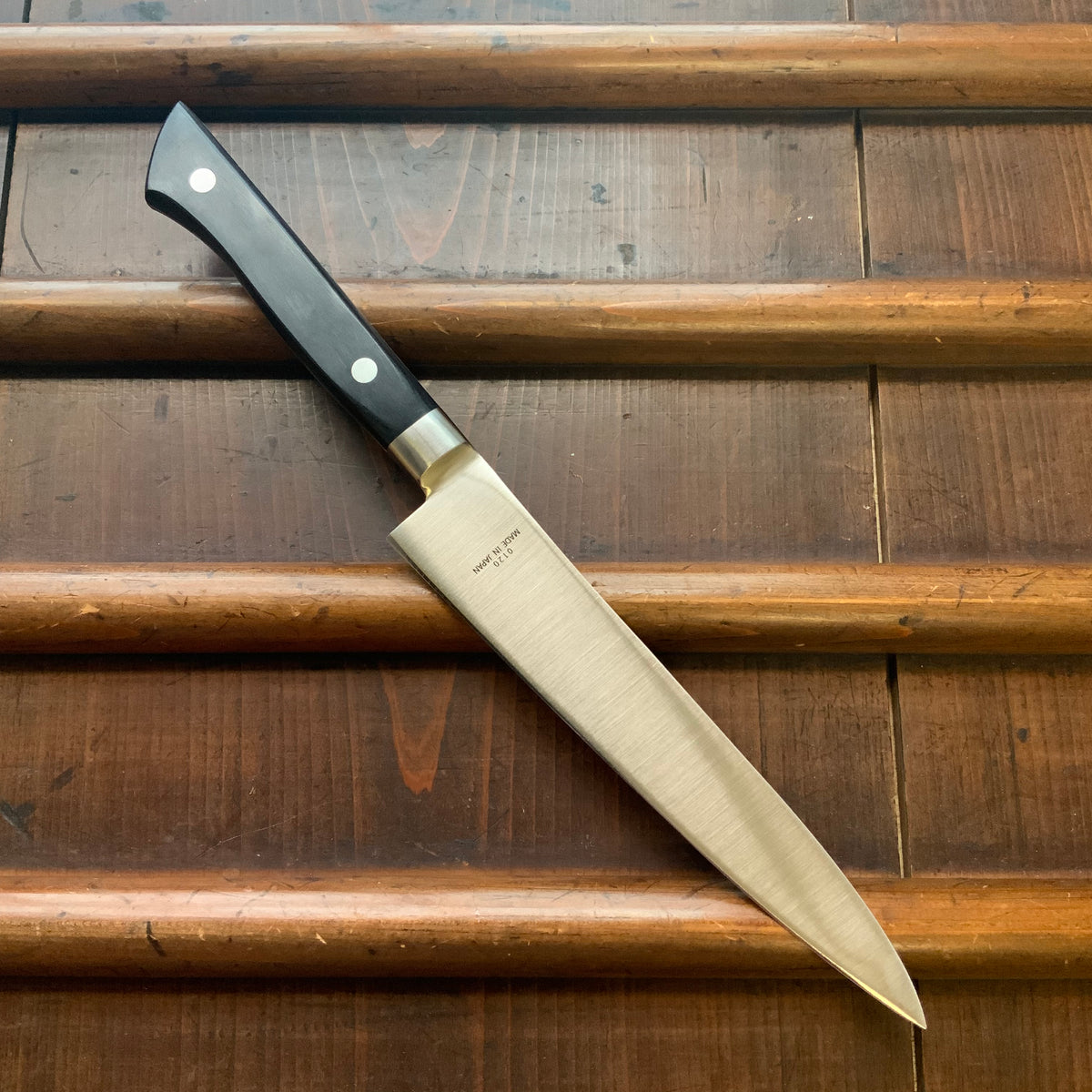 Mac Vintage Steak Knives With Wood Handles Set of 5 Japan 