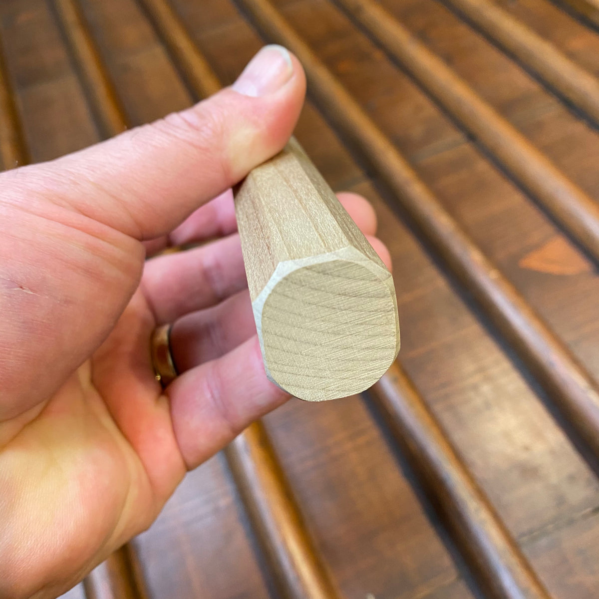 Hitohira Kikuchiyo Ren 180mm Santoku Aogami 2 Ho Wood
