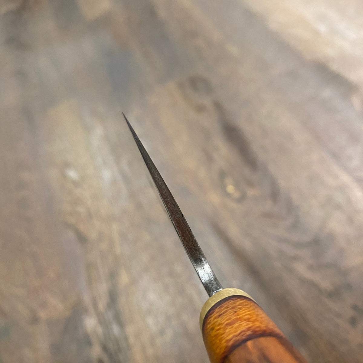 Astral Works 7.5” Chef Knife 52100 Carbon Steel Honduran Rosewood Oakland Ca. #1