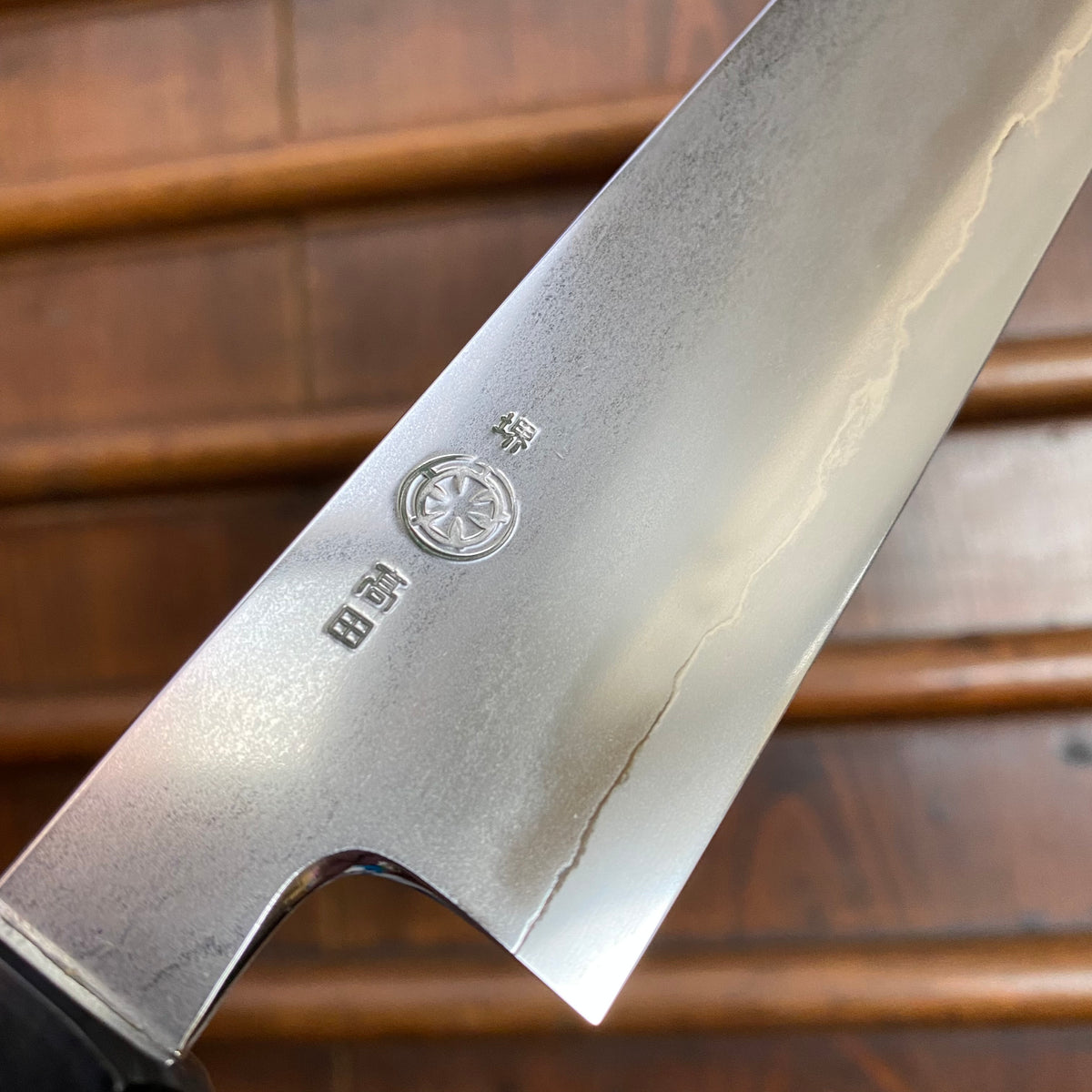 Takada no Hamono 270mm Sujihiki Ginsanko Stainless Suiboku Finish Octagonal Rosewood Handle