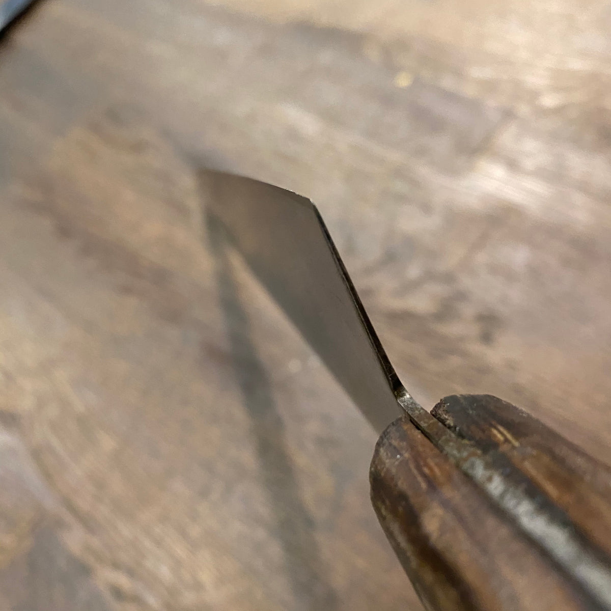 Vintage Dexter 10” Chef Knife Carbon Steel