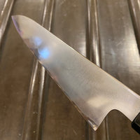 Takada no Hamono 210mm Gyuto Iron Clad Shirogami 2 Suiboku Finish Octagonal Ho & Horn Handle