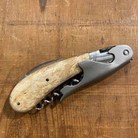 Fontenille Pataud Laguiole Magnum Sommelier Pocket Knife Curly Birch