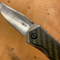 Zero Tolerance 0640 Emerson Titanium/Carbon Fiber Handle - Frame Lock