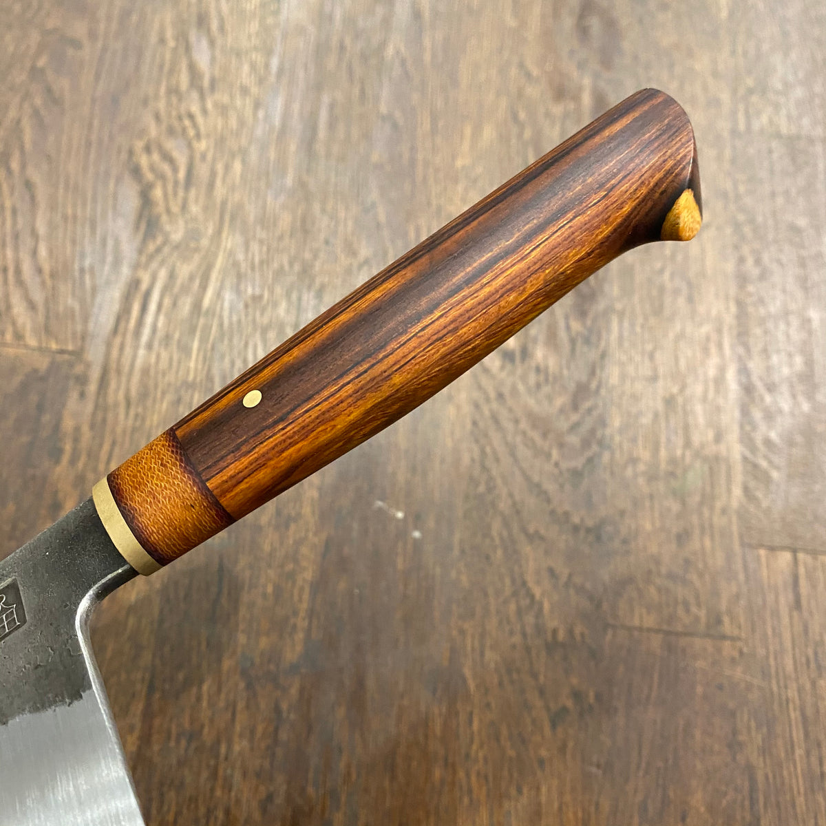 Astral Works 7.5” Chef Knife 52100 Carbon Steel Ironwood Oakland Ca.