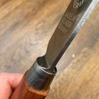 Friedr Herder 10” Old Netherlands Knife Boscher Carbon Steel Cherry