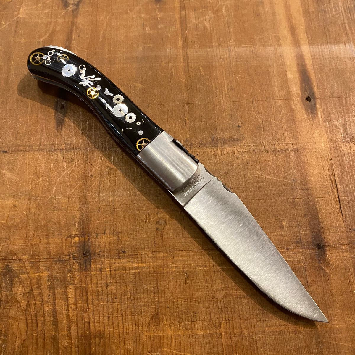 Fontenille Pataud Laguiole Sport 13cm Pocket Knife Watch Mechanism Lockback