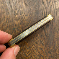 Unmarked ‘Rostfrei’ 3 1/8” Alsatian Pattern Jack Stainless Blades Wood Scales