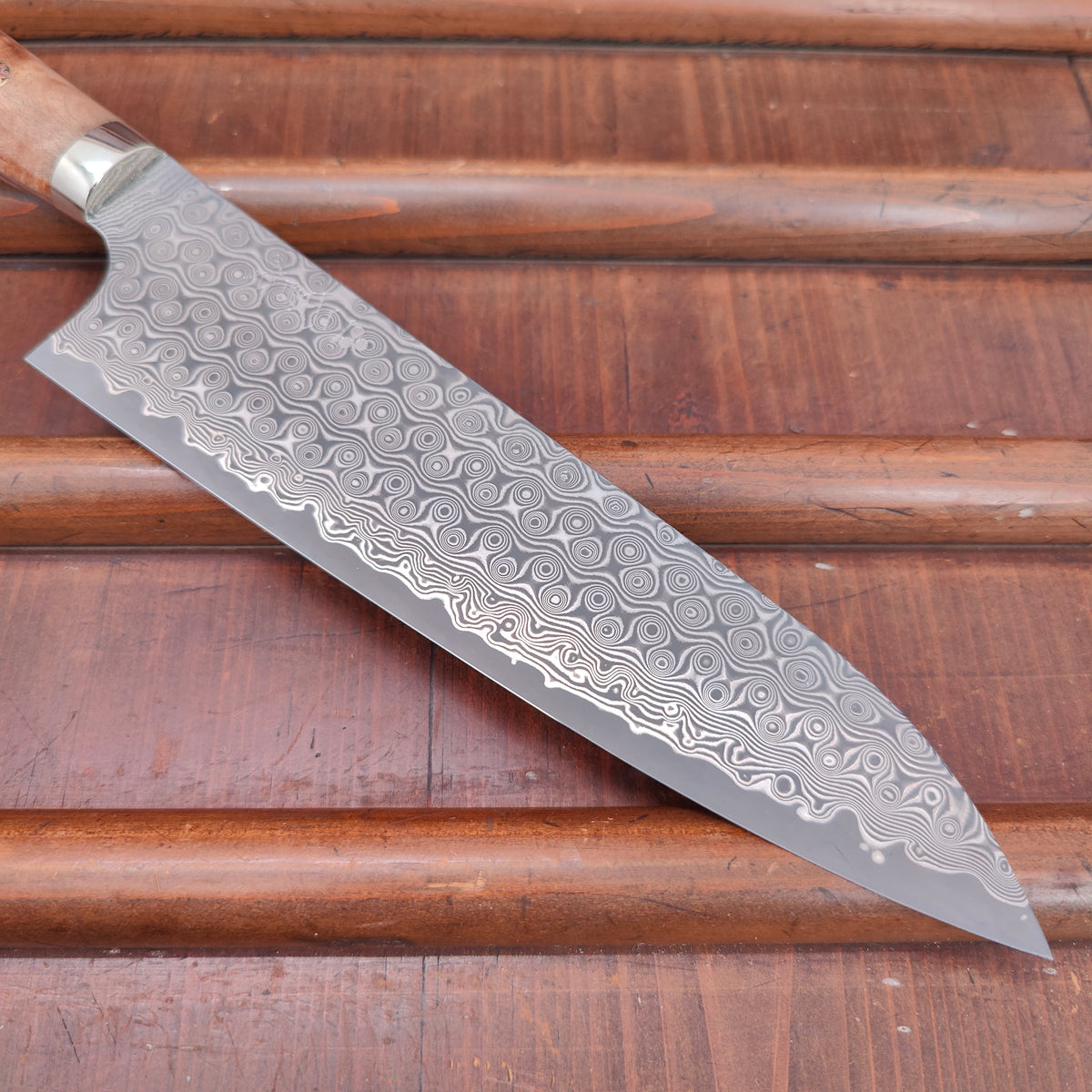 Hammered Finish Gyuto Japanese Knife: 210 mm, NIGARA