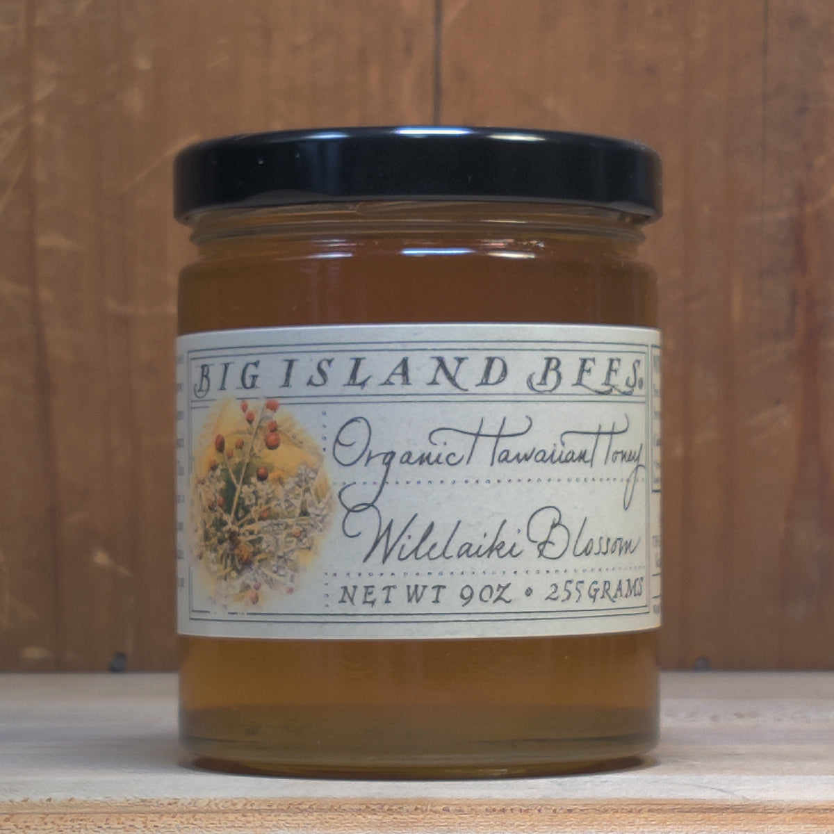 Big Island Bees Organic Wilelaiki Blossom Honey - 9oz