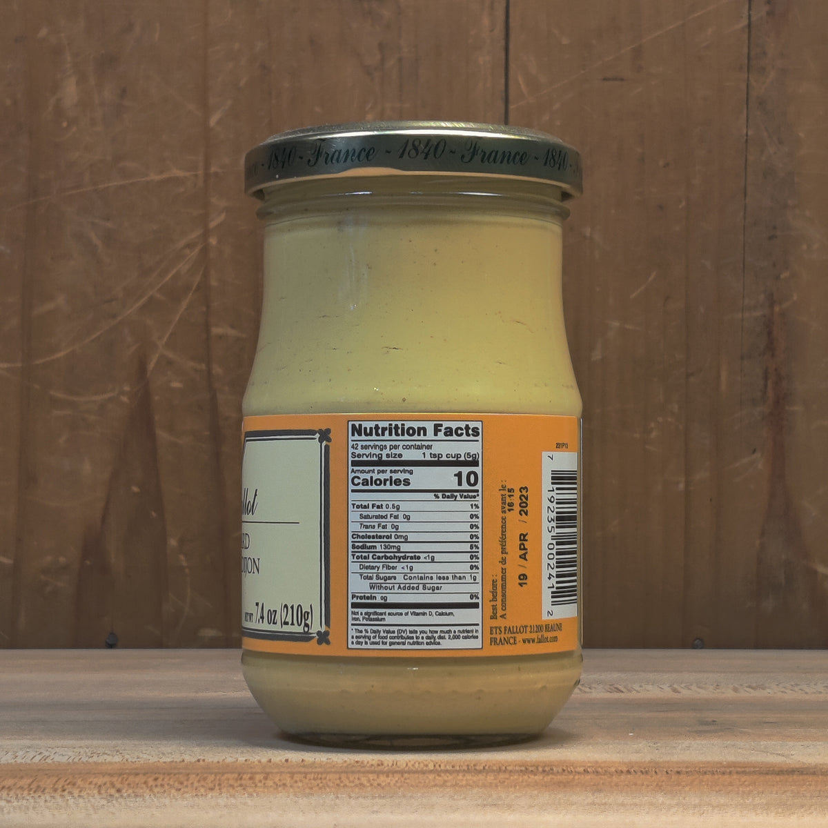 Edmond Fallout Dijon Mustard - 7.4oz