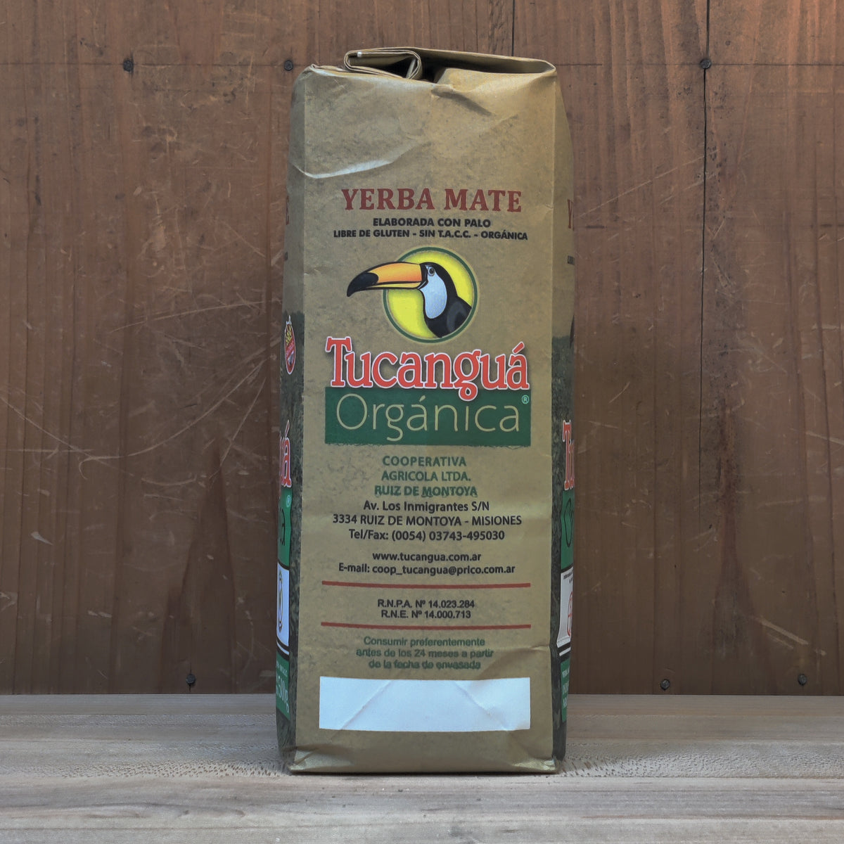 Organic Tucanguá Yerba Mate - 500g