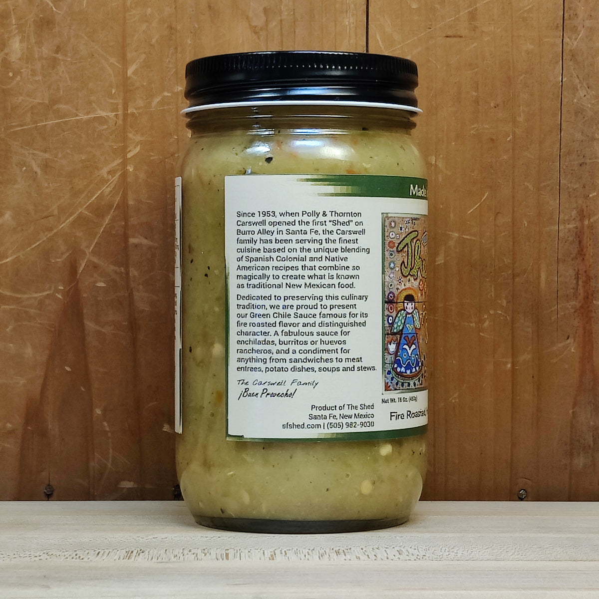 The Shed Green Chile Sauce - 16oz