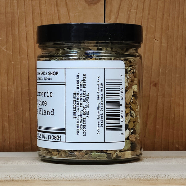 Oaktown Spice Shop Turmeric Spice Tea Blend - 1 Cup Jar