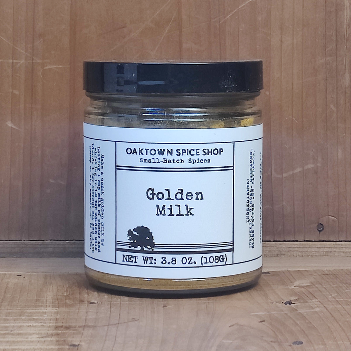 Oaktown Spice Shop Golden Milk - 1 Cup Jar