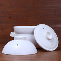 Limited Edition Daikoku Banko Ware Rice Donabe - White Fog