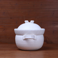 Limited Edition Daikoku Banko Ware Rice Donabe - White Fog
