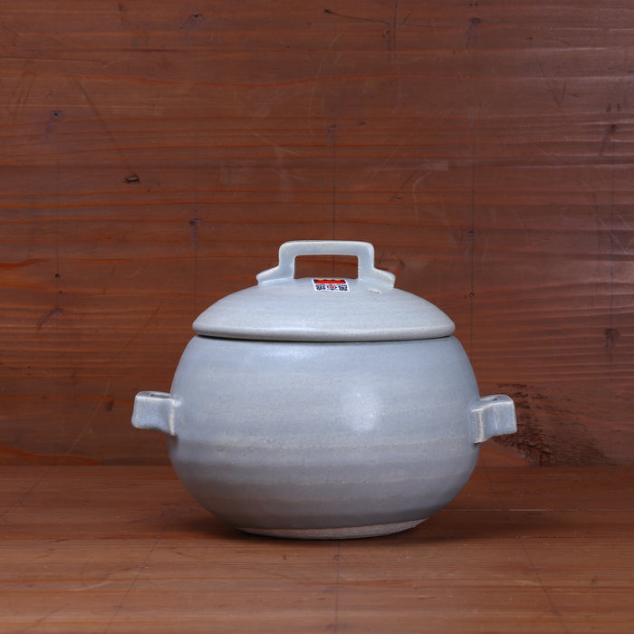 Daikoku Banko Ware Rice Cooking Donabe - Gray 3 Gou