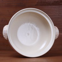 Daikoku Banko Ware Soup Donabe - White Brushstroke