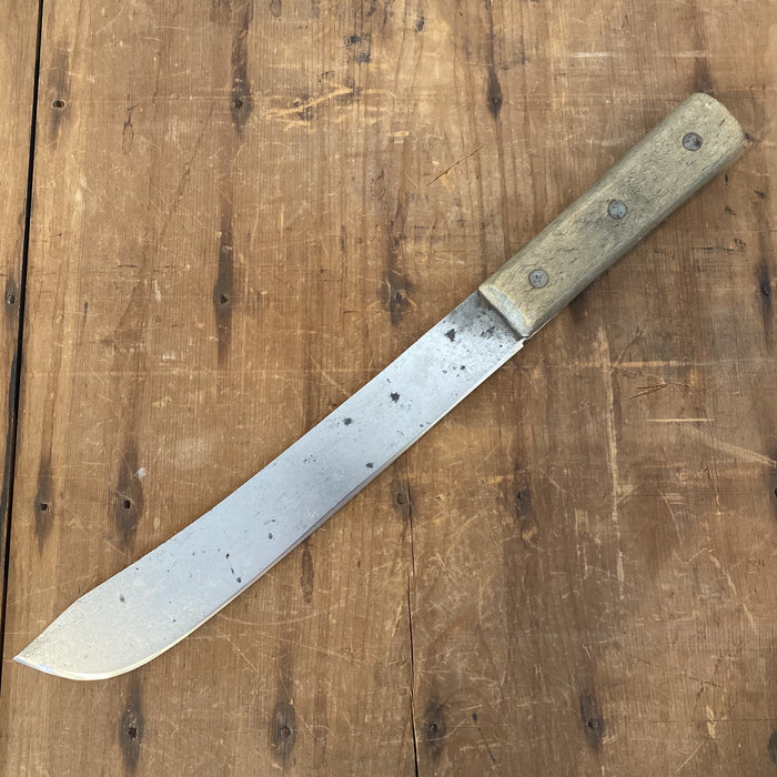 9.75" Bullnose Butcher Knife  USA 1930's-60's