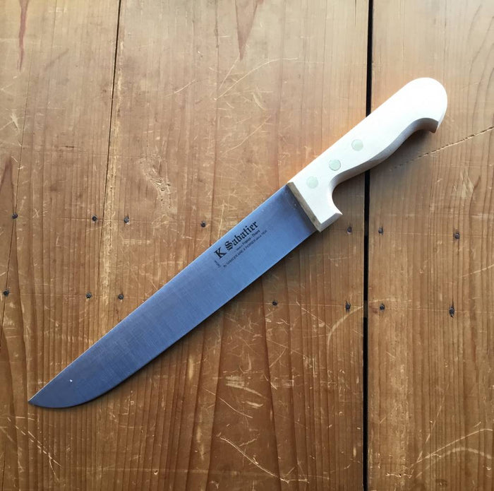 K Sabatier 10" / 25cm Boucher Carbon Steel Beech Handle