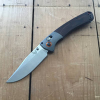 Benchmade 15080-2 Crooked River Clip Point CPM-S30V AXIS Lock Stabilized Wood Handle