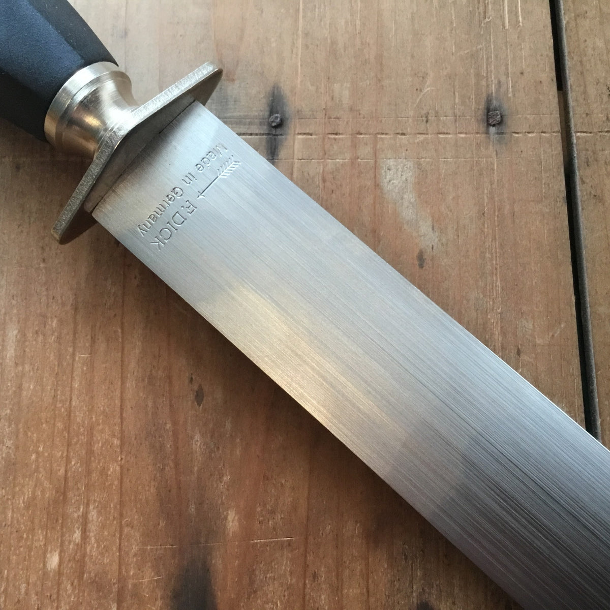 F. Dick Germany 11” Sharpener Regular Round Knife Sharpening Steel