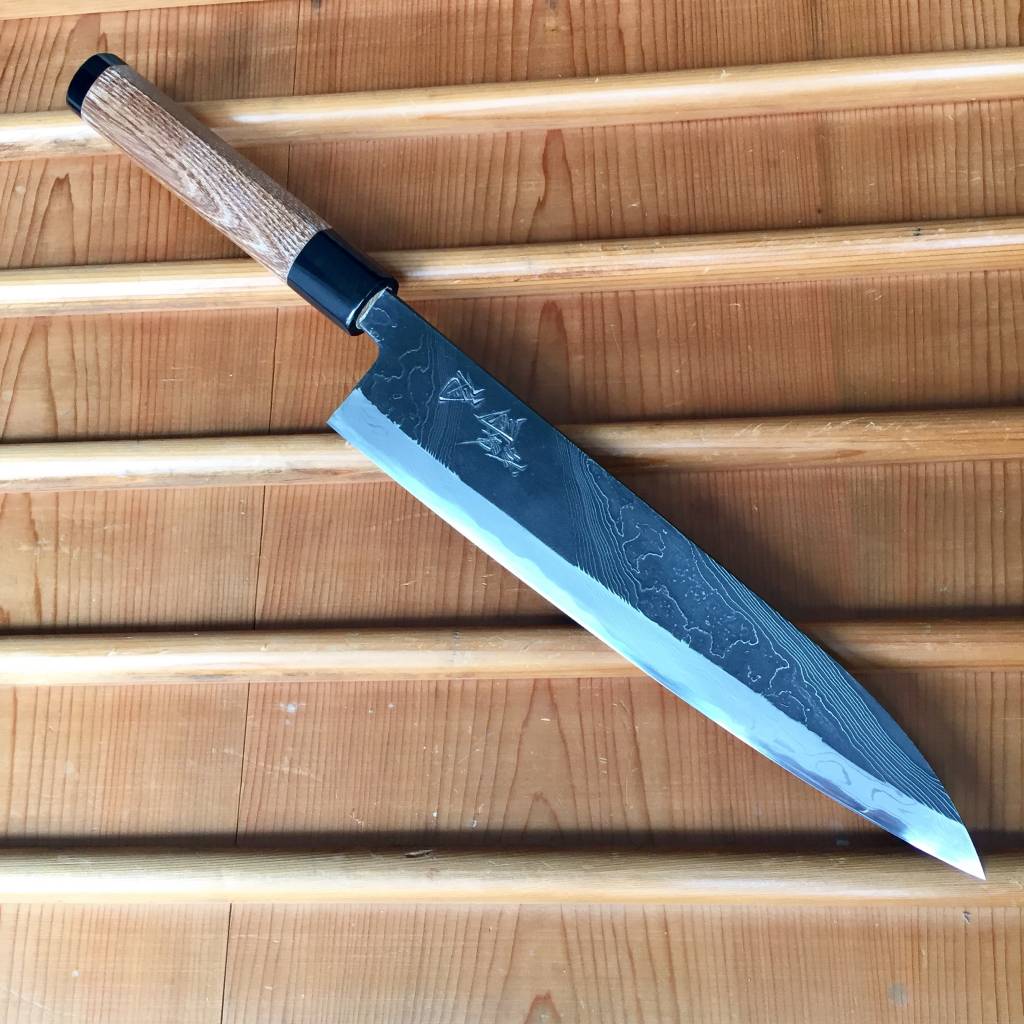 Tsukasa Hinoura 240mm Wa-Gyuto "River Jump" Enju Handle
