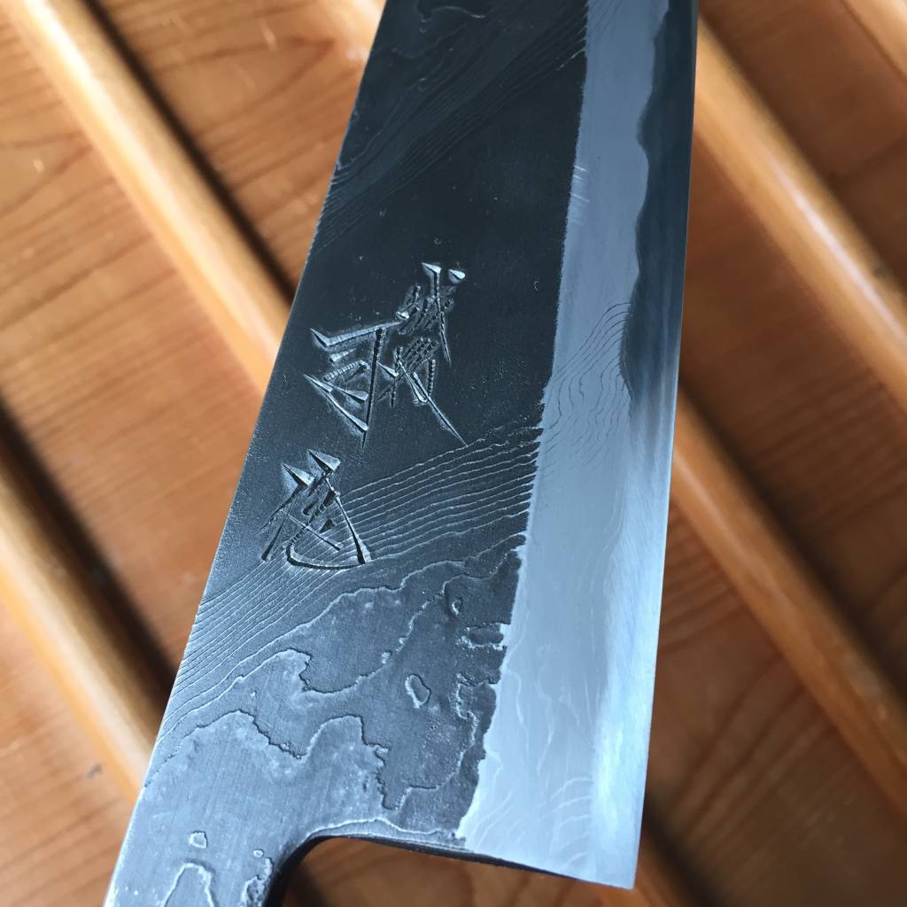ミュージシャン ihuru73 Tsukasa Hinoura 240mm Wa-Gyuto 