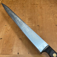 German 12" Forged Carbon Steel Slicing Knife ~1960's