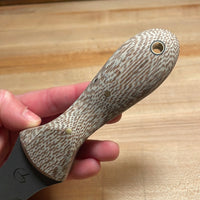 Alma Knife Co. Carolina Shucker - Hemp | White Resin