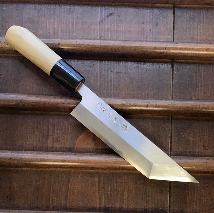 Sakai Kikumori Gokujyo 165mm Unagi-saki Shirogami 2