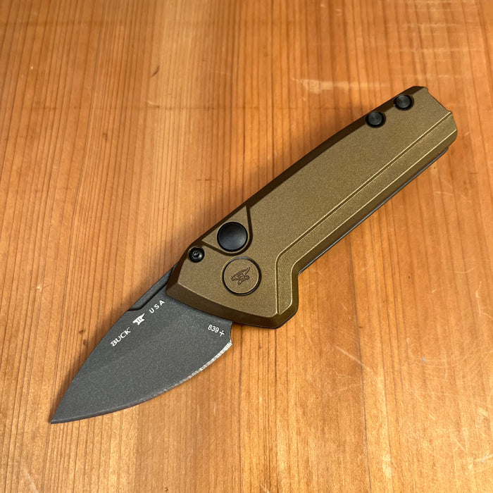 Buck 839 Mini Deploy Auto Knife - Bronze