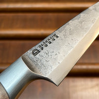 Blenheim Forge Hunting Knife Carbon Rippled Maple