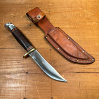 Western USA 4.5” Fixed Blade Knife Boulder Colo. 1978-84