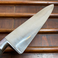 Emouleur Thiernois 8” Chef Knife Carbon Steel Beech Handle 1950’s?