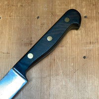 German 12" Forged Carbon Steel Slicing Knife ~1960's