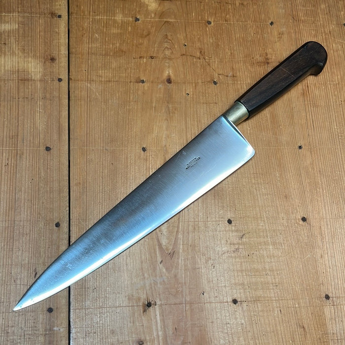 E. Peter Paris Nogent Style 10" Chef Carbon Steel Late 19th Early 20th C VGC